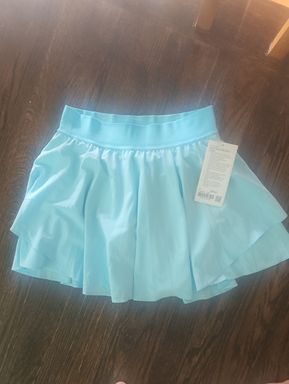 Lululemon Court Rival HR Skirt NWT